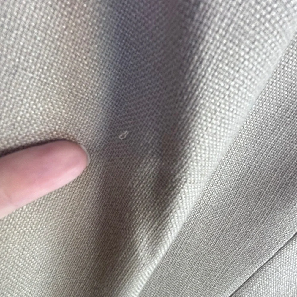 Summer Weight L. Ralph Lauren Blazer 42R Tan Taupe Poly/Viscose Neutral Minimal